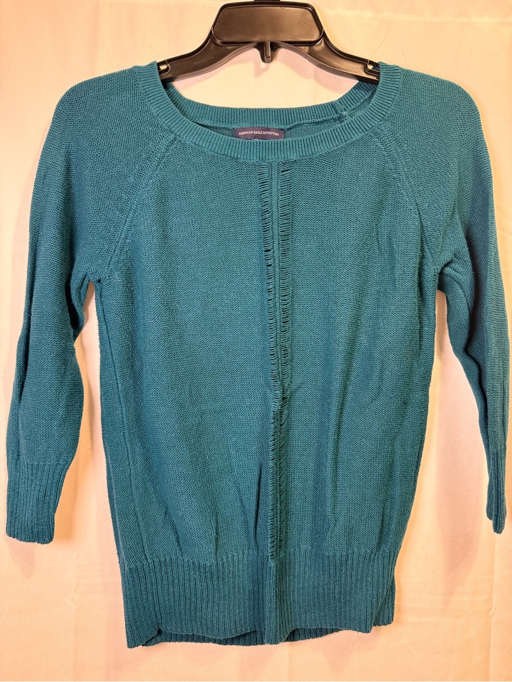 Women’s Teal Crewneck Sweater — American Eagle Outfitters Size XSmall